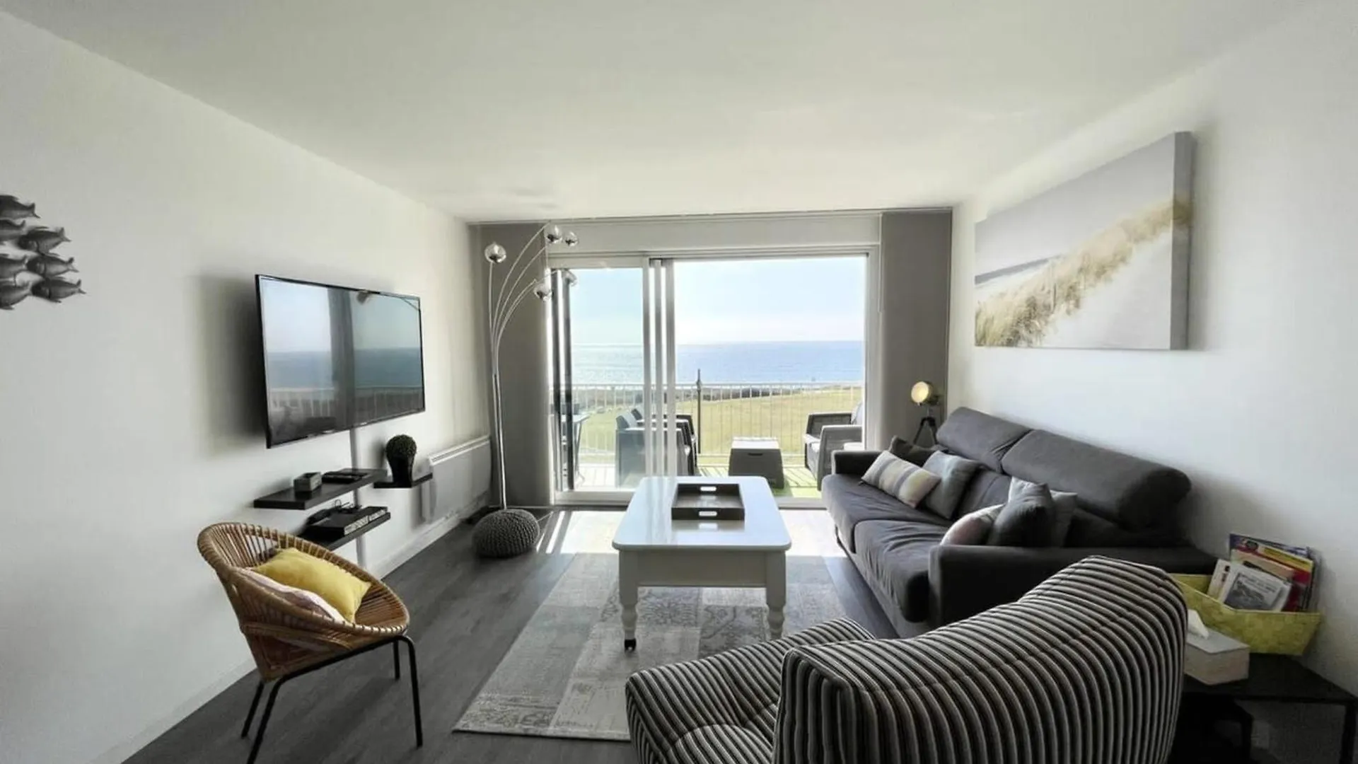 Apartment Magnifique T2 Archi Cosy Vue Mer 180 Piscine Guidel France