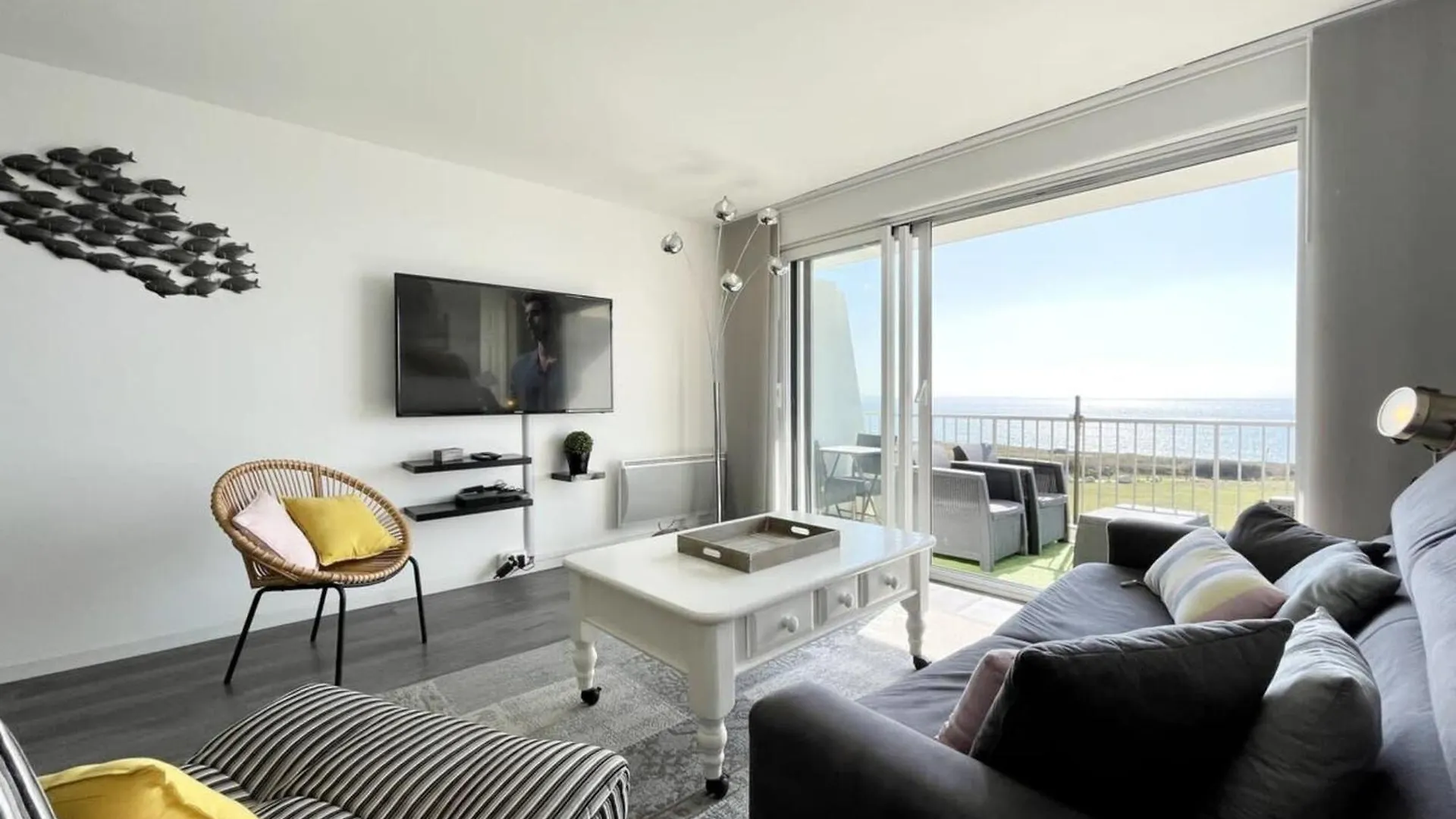 Magnifique T2 Archi Cosy Vue Mer 180 Piscine Guidel 0*,