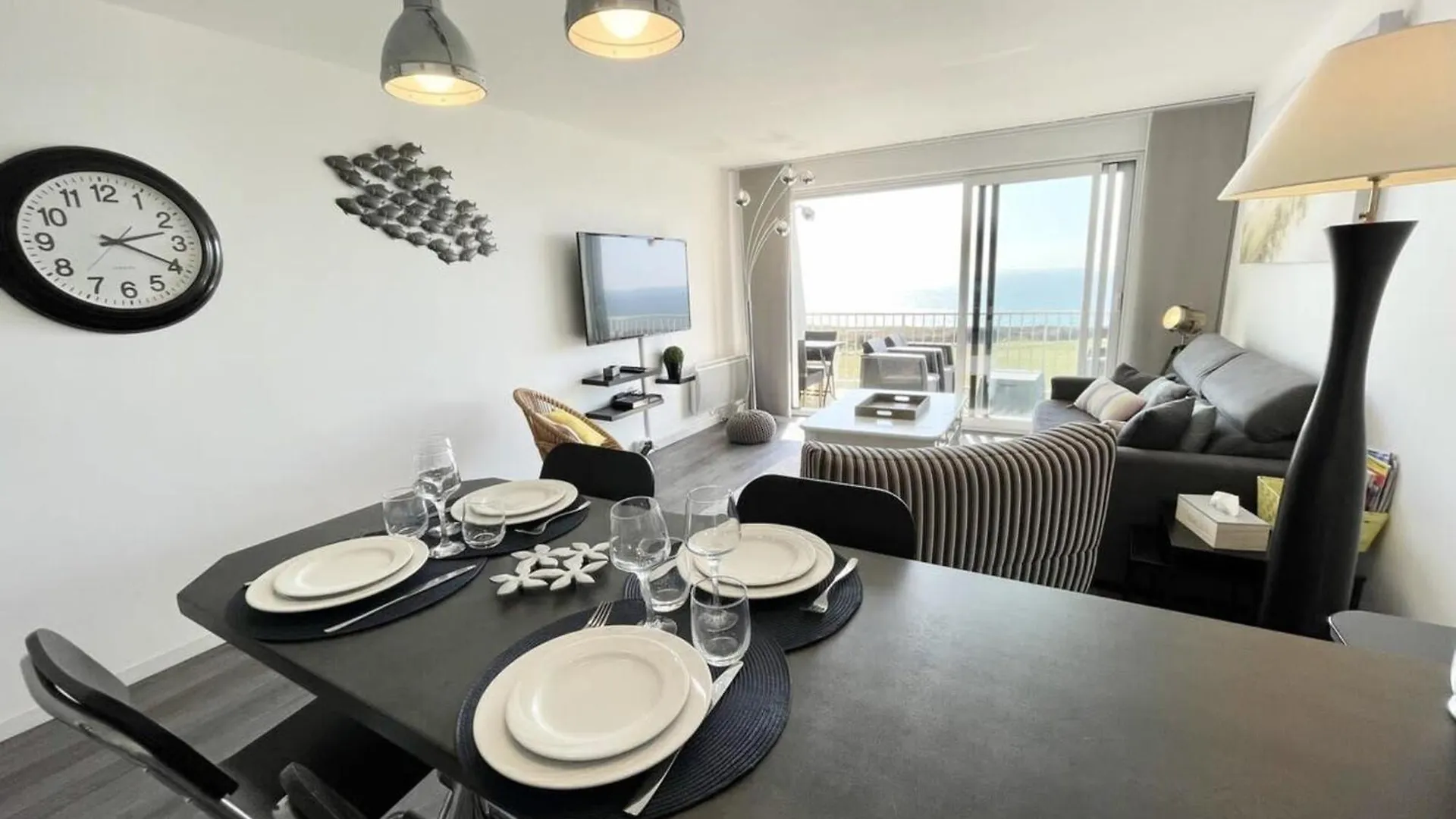 Apartment Magnifique T2 Archi Cosy Vue Mer 180 Piscine Guidel