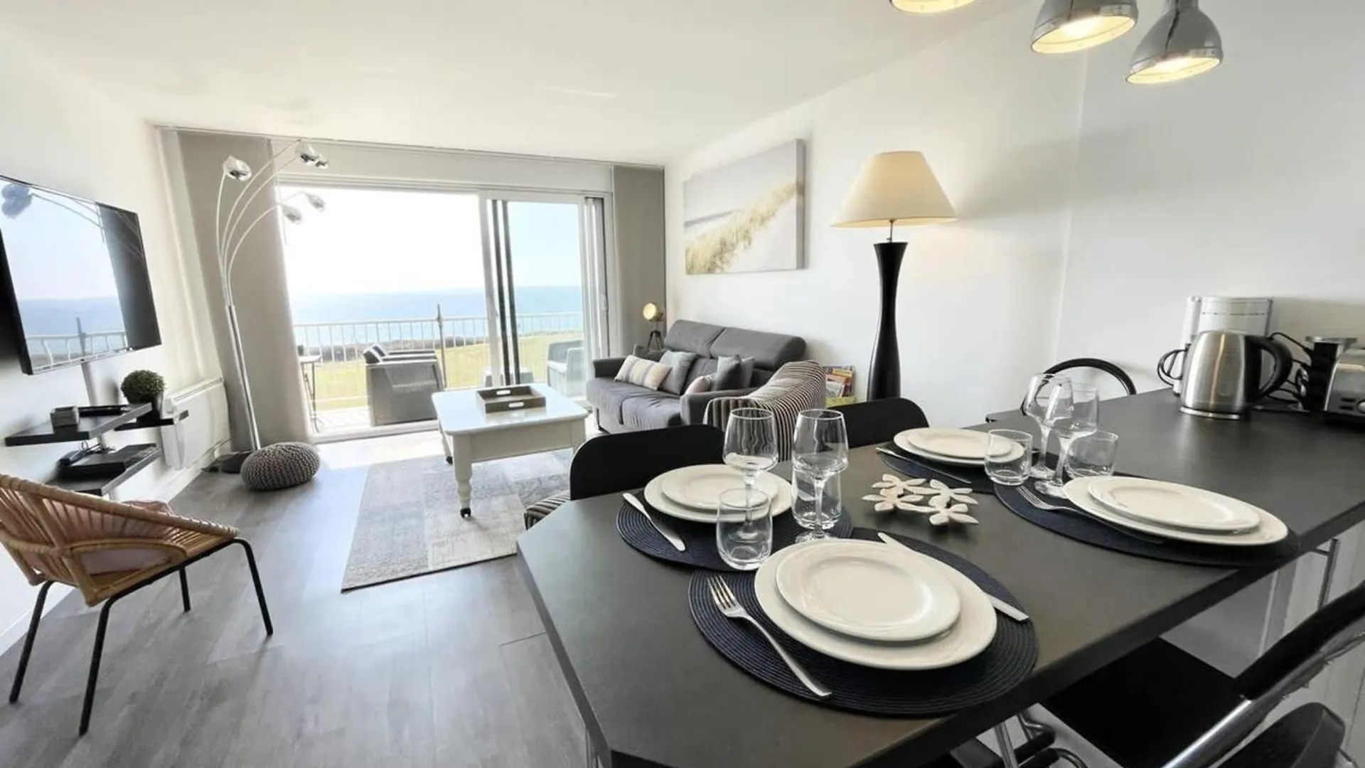 Magnifique T2 Archi Cosy Vue Mer 180 Piscine Guidel Apartment