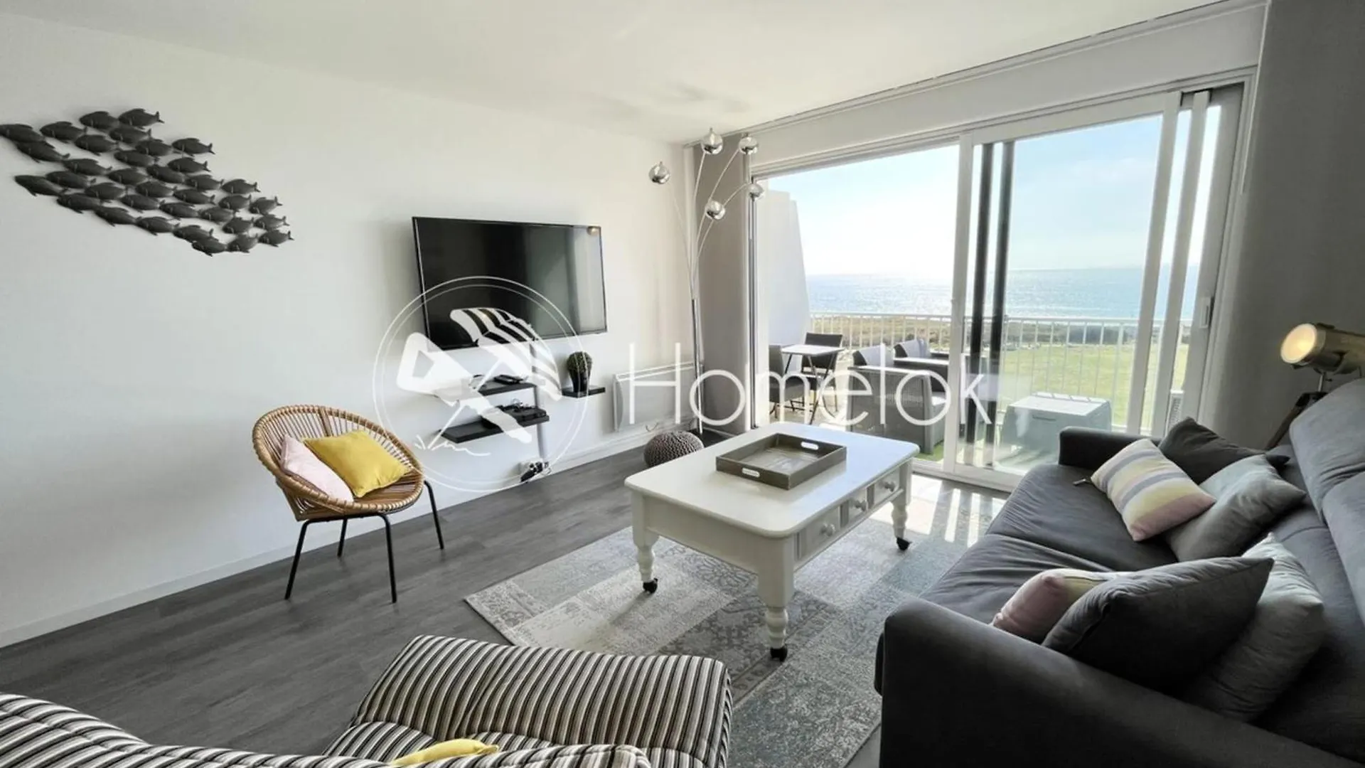 Magnifique T2 Archi Cosy Vue Mer 180 Piscine Guidel France